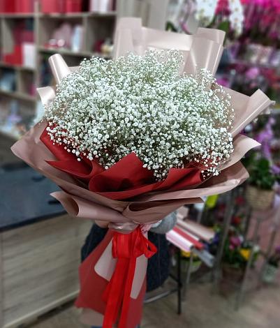 Букет цветов из: Гипсофила в Нягани