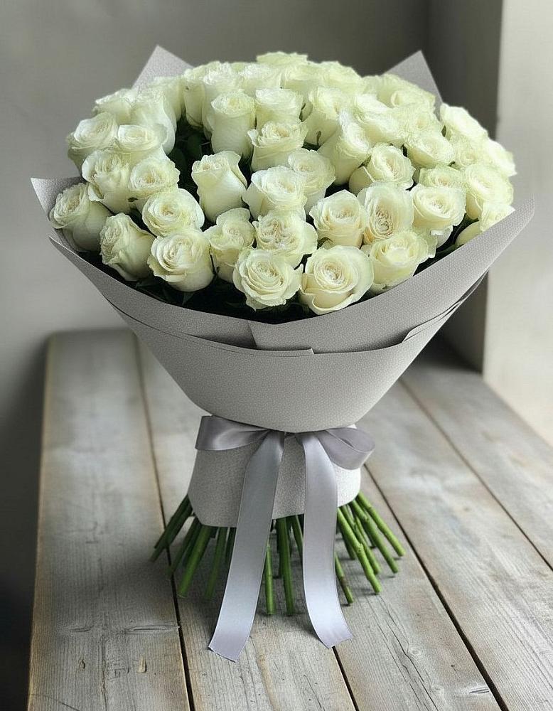 Букет 35 Белых роз в Нягани