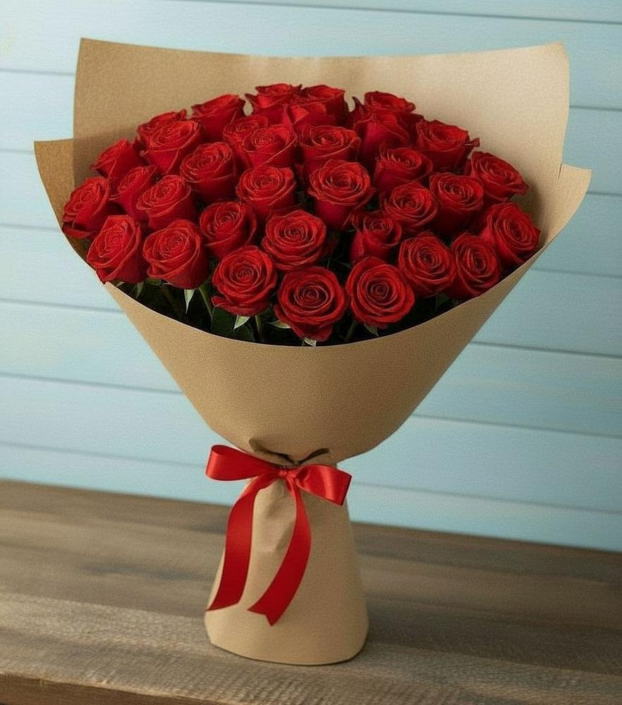 Букет Красные розы Милано в Нягани