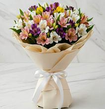 Букет цветов из:  Альстромерии в Нягани