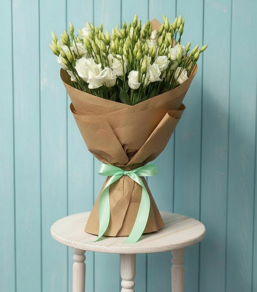 Букет цветов из: Лизиантусы в Нягани