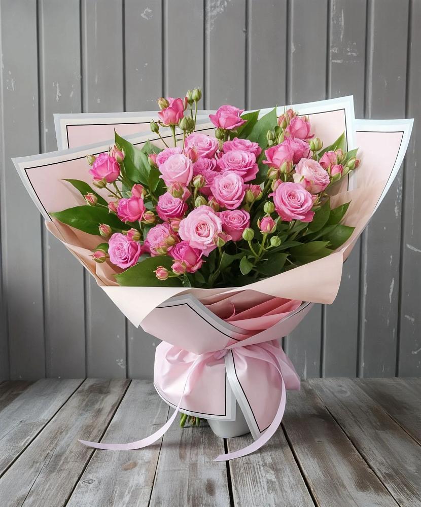 Букет Розовый кустик в Нягани